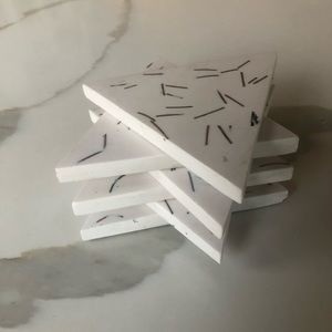 Capra Designs X Madewell Terrazzo Coasters